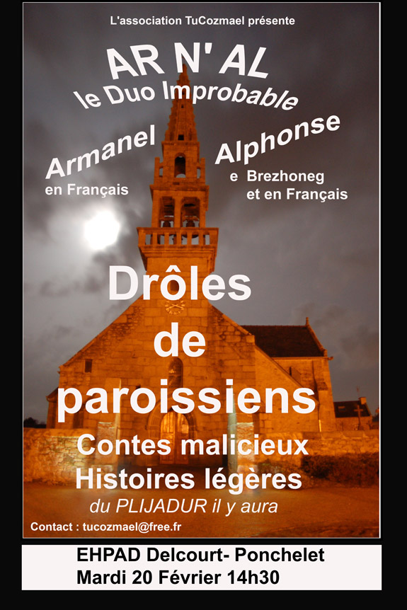 Armanel, conteur breton, conteur celte, Arnal, ponchelet
