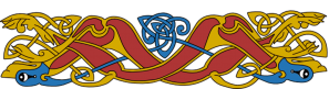 Armanel, conteur celte, entrelac celtique ROB1
