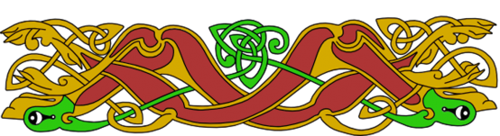 Armanel, conteur celte, entrelac celtique ROV1