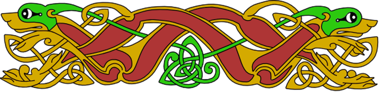 Armanel, conteur celte, entrelac celtique ROV