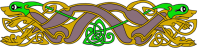 Armanel, conteur celte, entrelac celtique RJV