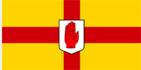 Flag irish ulster