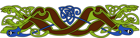 Armanel, conteur celte, entrelac celtique MVB1